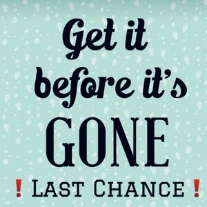 Cleaning out my closet, last chance on most items